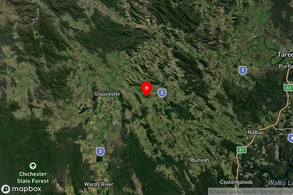 Gangat,New South Wales Satellite Map