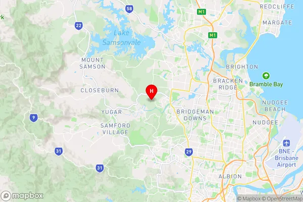 Eatons Hill,Queensland Area Map