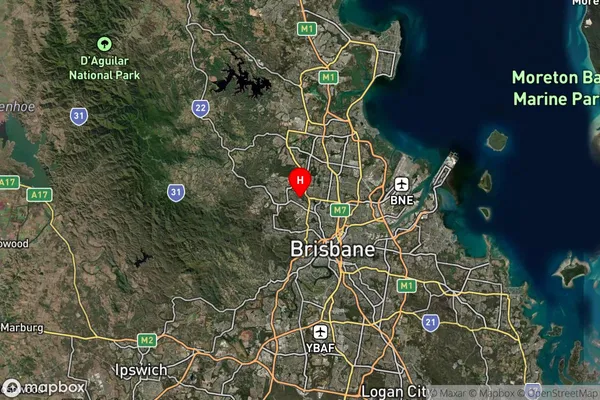 Brookside Centre,Queensland Satellite Map