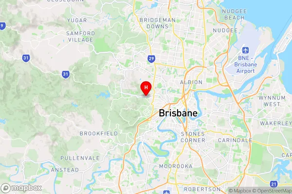 Ashgrove West,Queensland Area Map