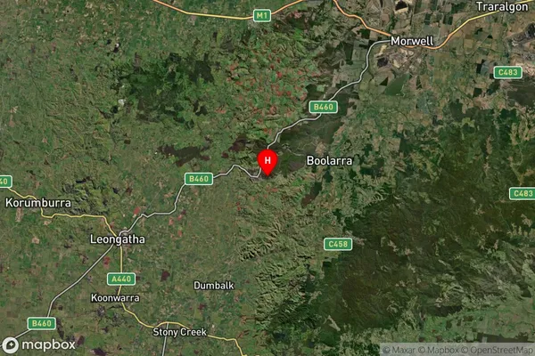 Baromi,Victoria Satellite Map