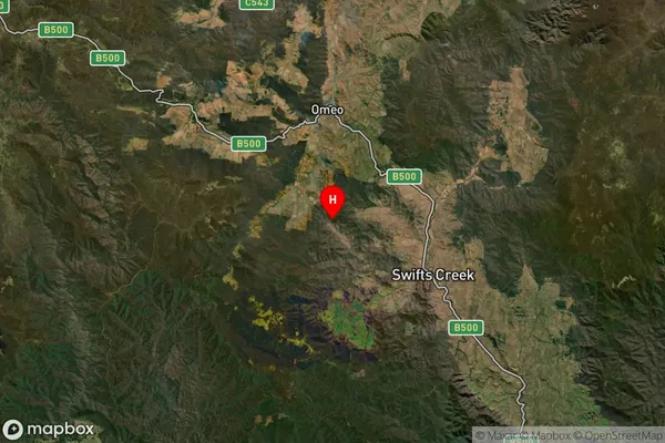 Cassilis,Victoria Satellite Map