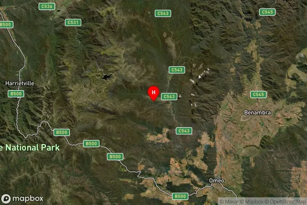 Shannonvale,Victoria Satellite Map