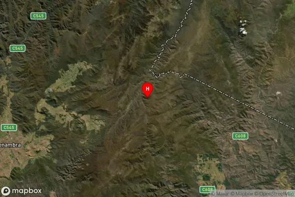 Cobberas,Victoria Satellite Map