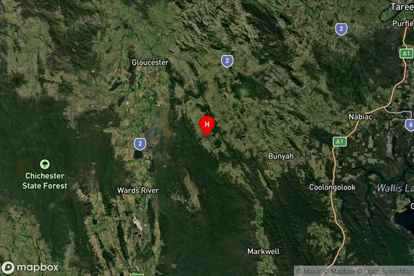 Waukivory,New South Wales Satellite Map