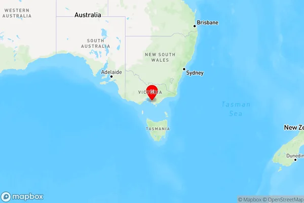 Woodleigh,Victoria Region Map