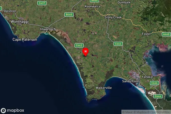 Tarwin,Victoria Satellite Map