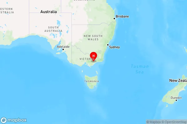 Stockdale,Victoria Region Map