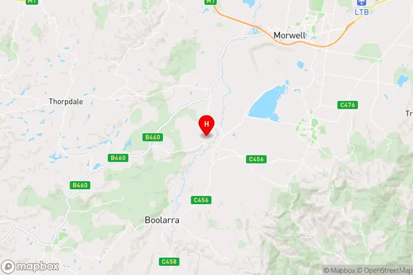 Yinnar,Victoria Area Map