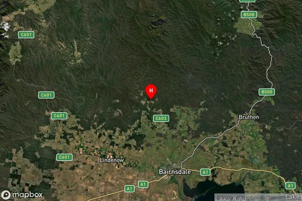 Bullumwaal,Victoria Satellite Map