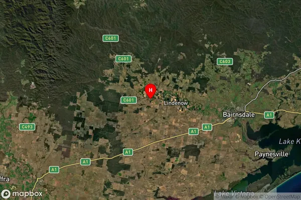 Walpa,Victoria Satellite Map