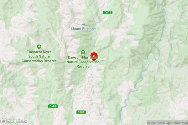 Murrindal,Victoria Area Map