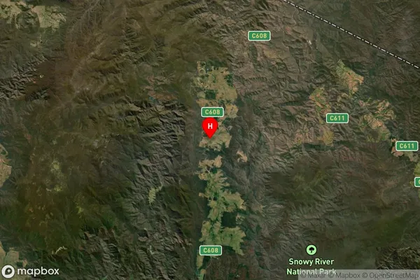 Wulgulmerang East,Victoria Satellite Map