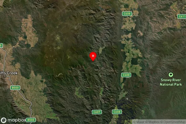 Wulgulmerang West,Victoria Satellite Map