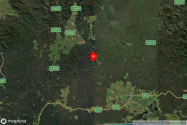 Bete Bolong North,Victoria Satellite Map