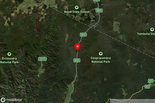 Chandlers Creek,Victoria Satellite Map