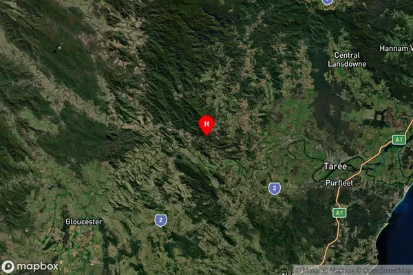 Mount George,New South Wales Satellite Map