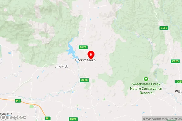 Neerim South,Victoria Area Map