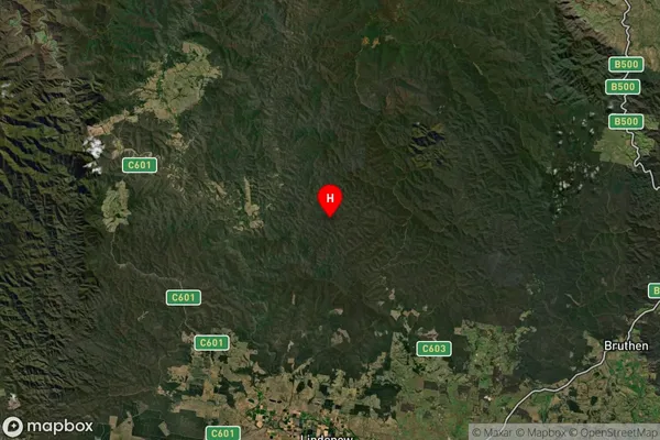 Gippsland Mc,Victoria Satellite Map