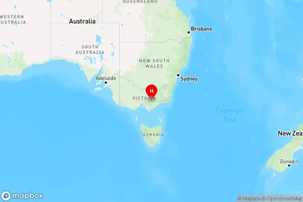 Licola North,Victoria Region Map