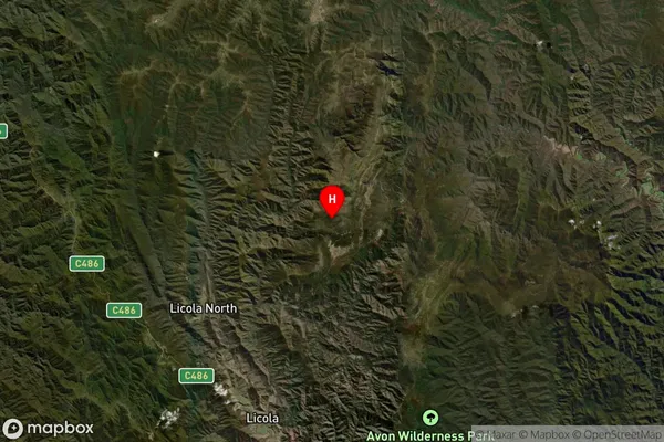 Tamboritha,Victoria Satellite Map