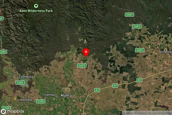 Briagolong,Victoria Satellite Map