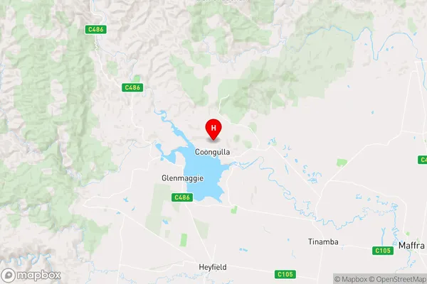 Coongulla,Victoria Area Map