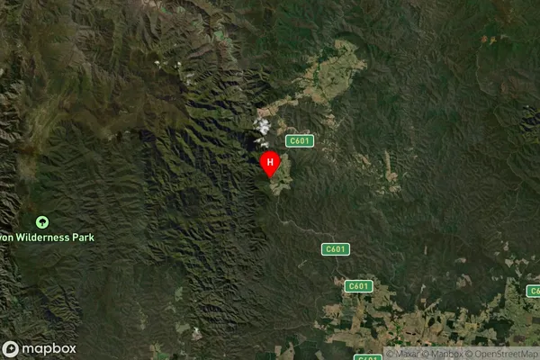 Castleburn,Victoria Satellite Map