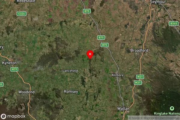 Tantaraboo,Victoria Satellite Map