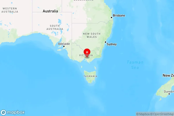 Yarra Junction,Victoria Region Map