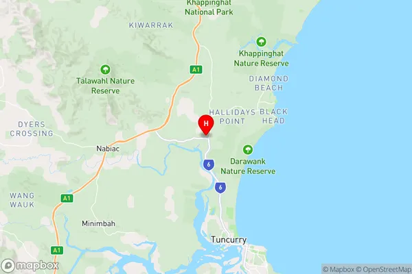 Darawank,New South Wales Area Map