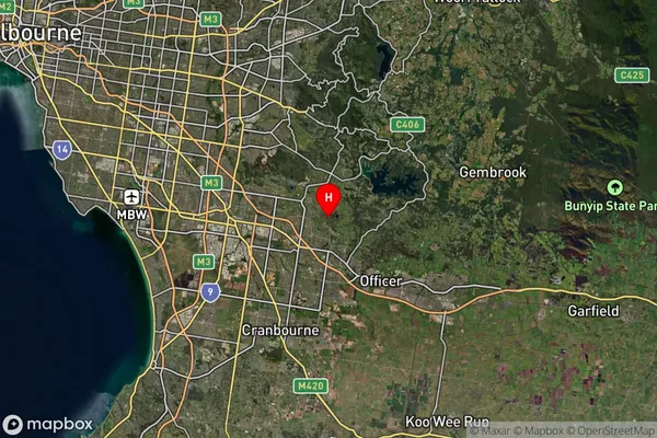 Harkaway,Victoria Satellite Map