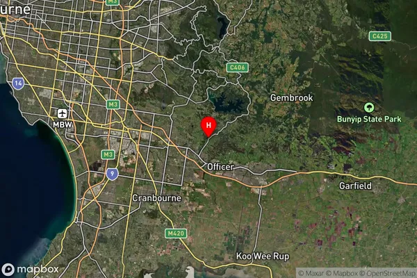 Guys Hill,Victoria Satellite Map