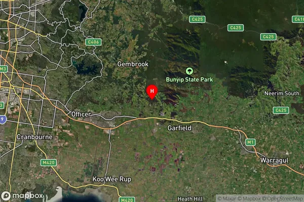 Maryknoll,Victoria Satellite Map