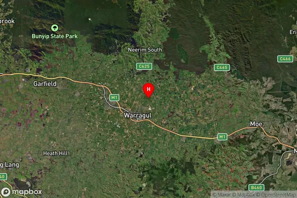 Lillico,Victoria Satellite Map