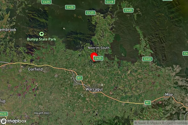 Rokeby,Victoria Satellite Map