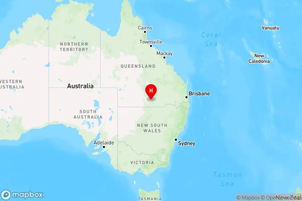 Nebine,Queensland Region Map