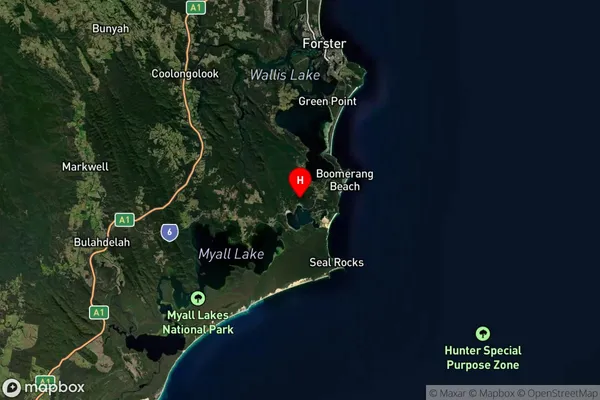 Tarbuck Bay,New South Wales Satellite Map