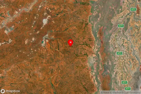 Cuttaburra,Queensland Satellite Map