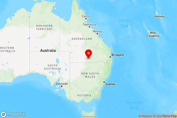 Linden,Queensland Region Map