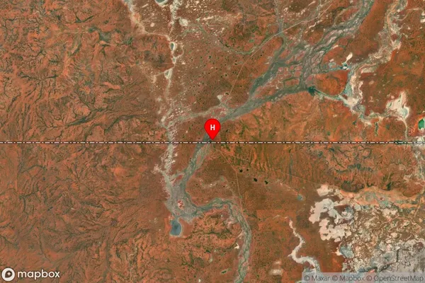 Hungerford,Queensland Satellite Map