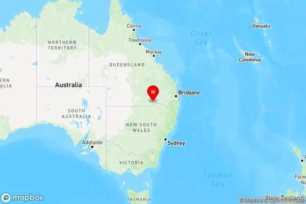 Weengallon,Queensland Region Map