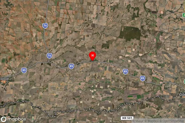 Toobeah,Queensland Satellite Map