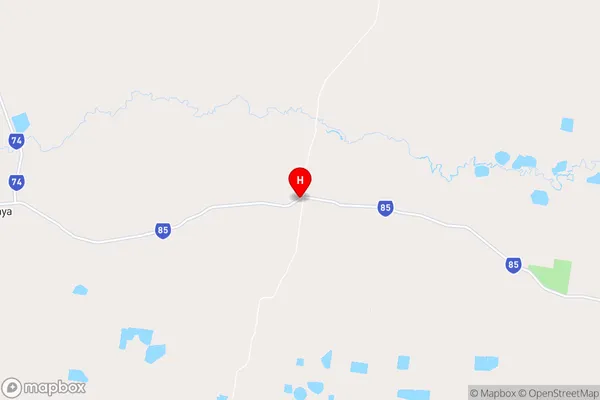 Toobeah,Queensland Area Map