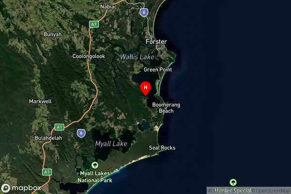 Whoota,New South Wales Satellite Map