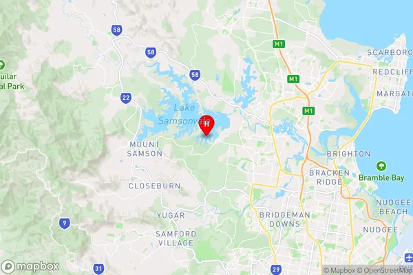 Cashmere,Queensland Area Map