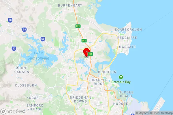 Murrumba Downs,Queensland Area Map