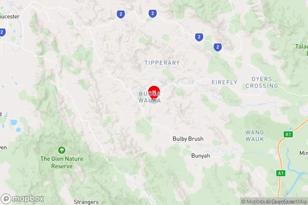 Bucca Wauka,New South Wales Area Map