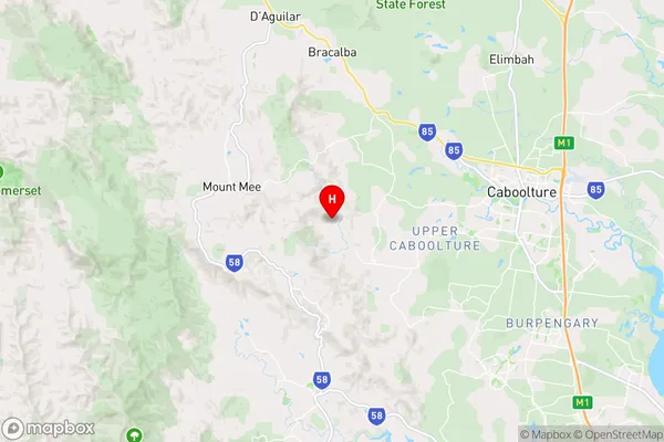 Rocksberg,Queensland Area Map