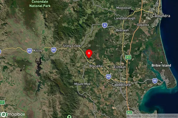 Daguilar,Queensland Satellite Map